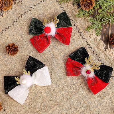 Christmas Antlers Hairpins, Cute Bows, Hairpins, Decorative Headdresses