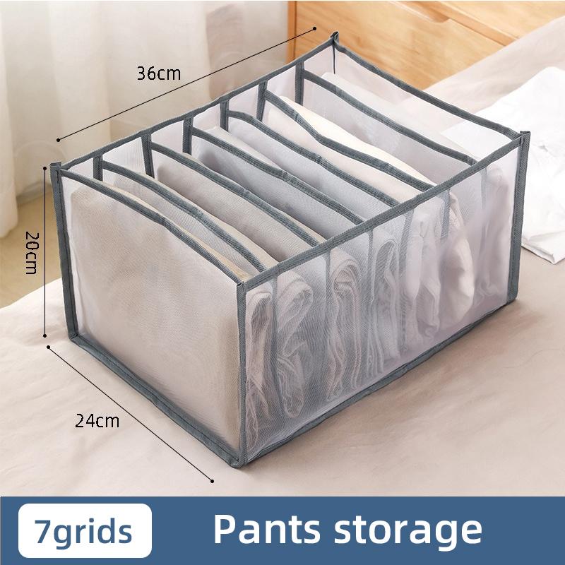 Underwear Organizers Foldable Panties Socks Bra Storage Boxes Closet Drawer Separator Organizer Boxes Wardrobe Clothes Organizer