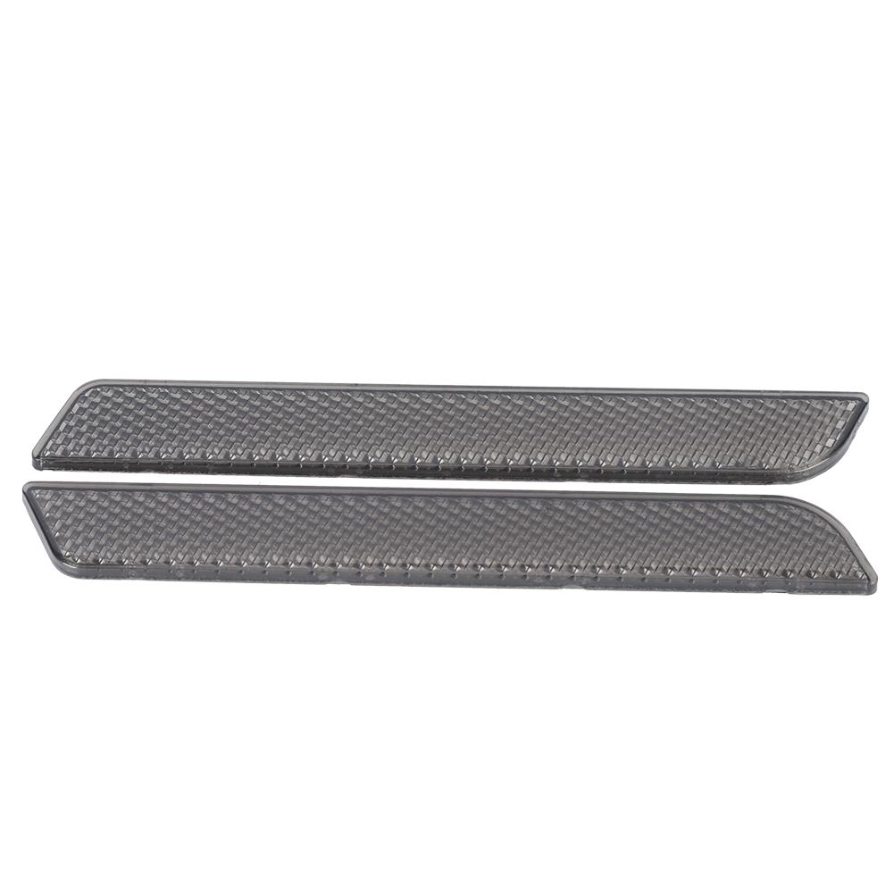 Pair of Saddlebag Reflector   Cover   Warning Small Size Fit for   FLT FLHT FLHRC
