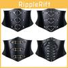 Elastic Solid Color Waistband Wide Belt Tie On Design Decoration Gift Fashion