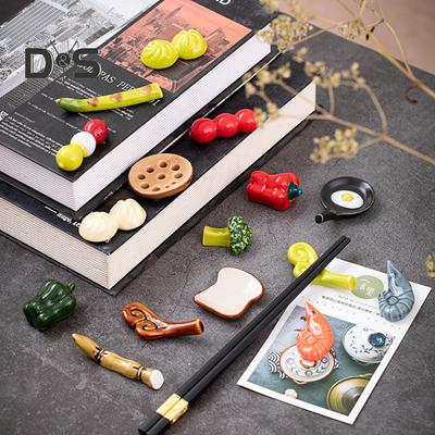 Portable Chopstick Holder Stable Durable Vegetable Shaped Chopsticks Stand