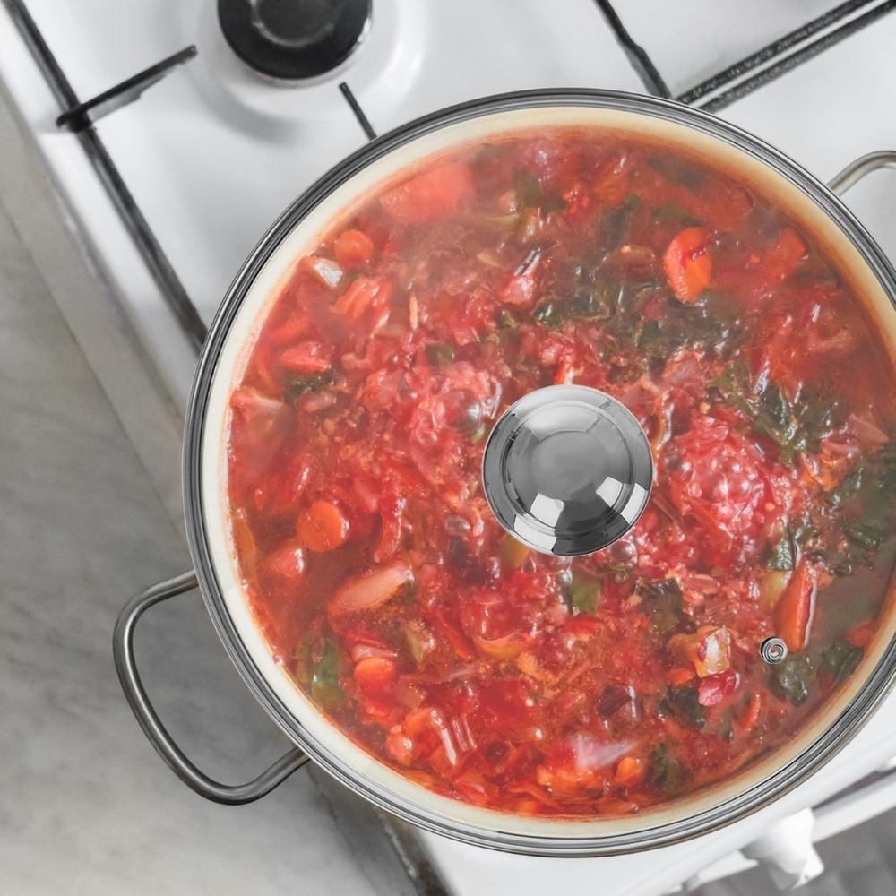 Pokrywka Szklana Pokrywa Do Garnka Garnków Patelni Rondli Uniwersalna 26 Cm