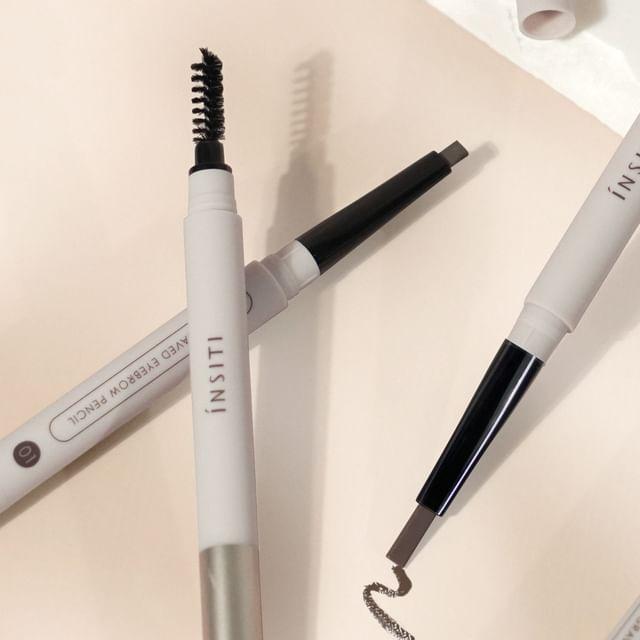 INSITI - Romantic Re-Engraved Thin Eyebrow Pencil - 3 Colors 03# Smoky Gray - 0.18g
