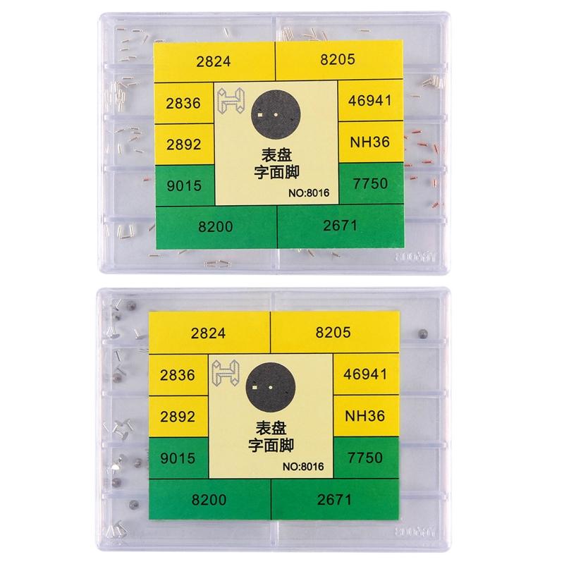 Watch Dial Feet Assortment Spare Repair Parts Accessory for Wristwatch Watchmaker 2824 8200 7750 2671 Stainless Steel