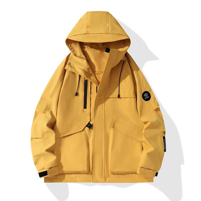 Spring New Spring Jacket Youth Outdoor Jacket Spring and Autumn Jacket Top Windproof and Rainproof Micro