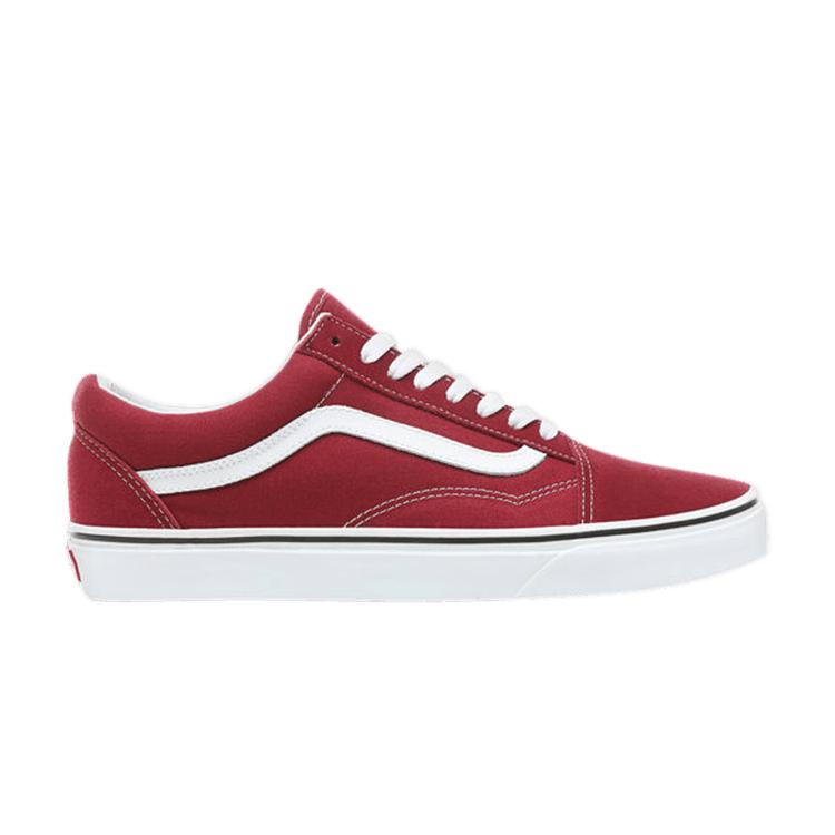 

Красные кроссовки унисекс Vans Old Skool Rumba True-White VN0A38G1VG4