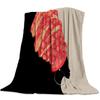 African Girl Flannel Blanket Sofa Bedspread Nap Blanket Gift Shawl Blanket Source Direct Supply