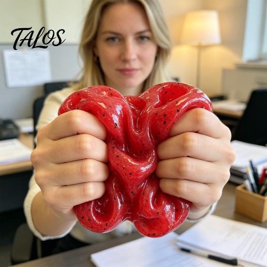 Anxiety Relief Toy 1/2Pcs Shapeable Watermelon Squeeze Toy, Stress Fruit Sensory Moldable Ball Pinch Fidget Home Office Relaxation Tool
