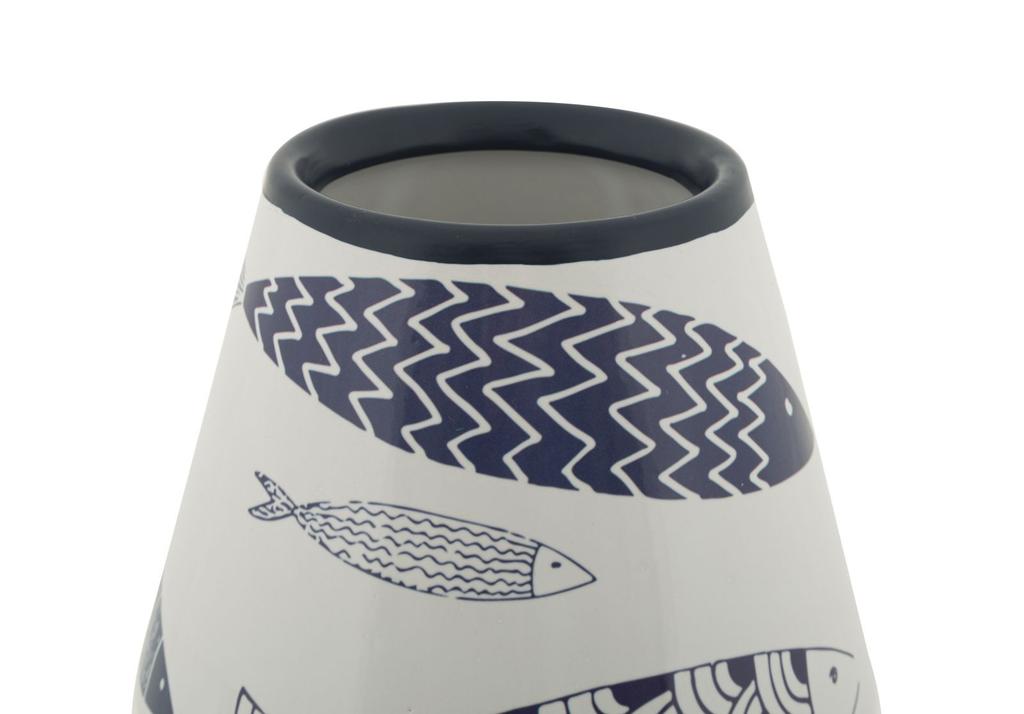 Vase Fish Double Cm Ø 14X34