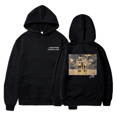 Liam Payne Choose Love Hoodie Liam Payne Tribute Sweatshirt In Memory of Liam Payne Graphic Hoodies Unisex Long Sleeve Pullovers