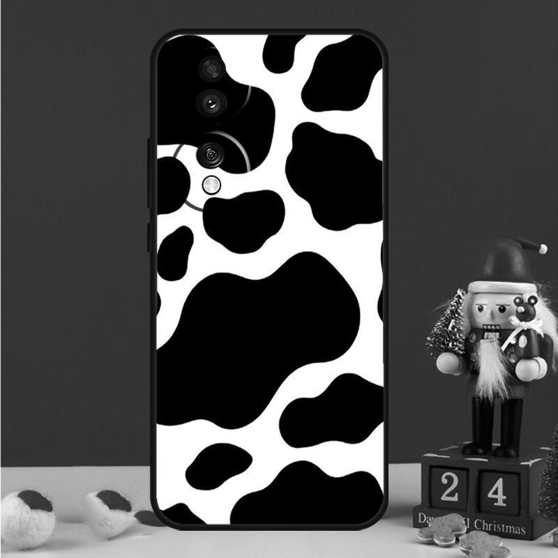 Cow Print Case For Honor Magic 5 6 7 8 Pro Honor 200 400 50 70 90 Lite X8b X8c X9a X9b X9c Win RT Cover