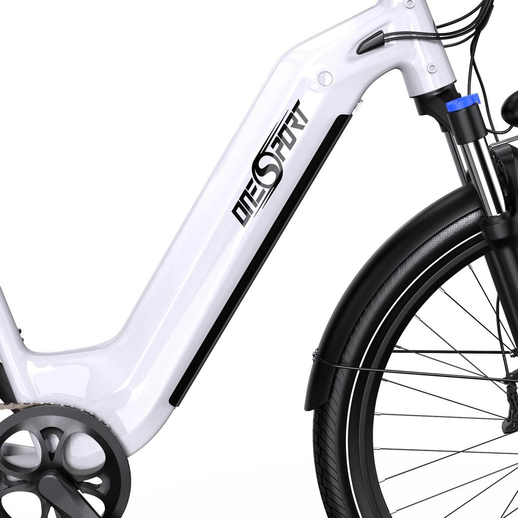 ONESPORT OT05 Electric Bike - 250W Motor, 120km Range, 27.5" Wheels, Shimano 7-Speed, Torque Sensor, IPX5 Waterproof"