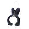 Lace Binding Open Crotch Bodysuit Restraint for Men & Women