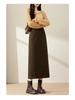 2026 Women's High-End A-Line Midi Skirt: Elegant, Slim-Fit, Hip-Hugging for Spring/Summer