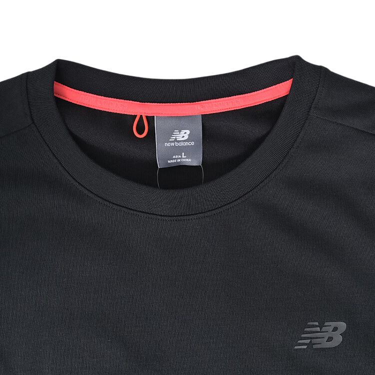 New Balance T Shirt Unisex Black NDF33221-BK