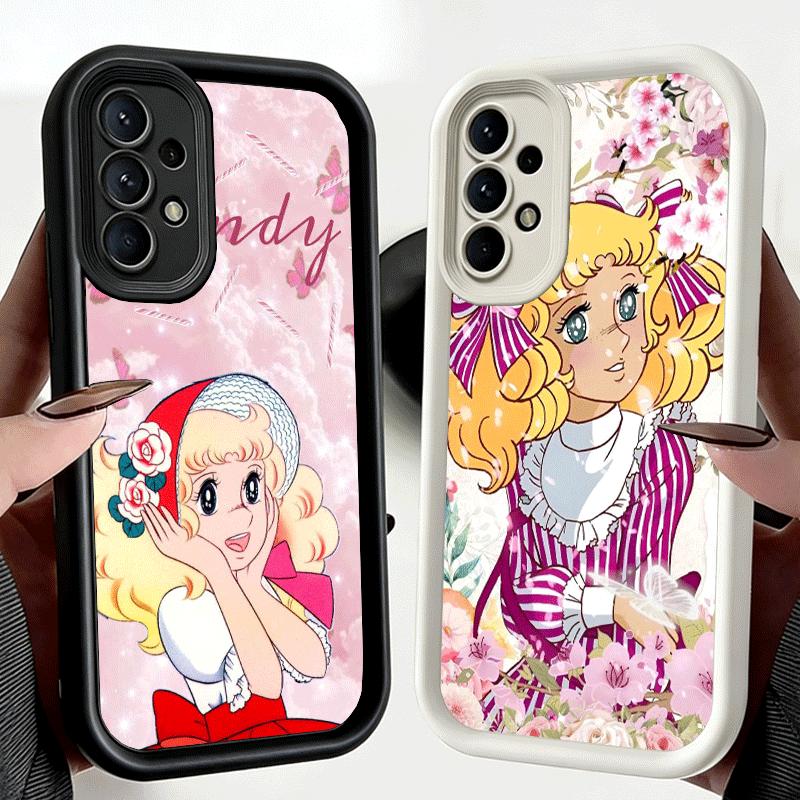 Phone Case for Samsung Galaxy A17 A16 A15 A14 A13 Anime Candy Candy A56 A36 A26 A55 A35 A25 A54 A34 A24 A53 A33 A23 A07 A06