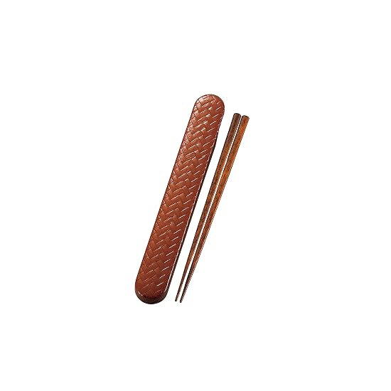 Tatsumiya HAKOYA Chopsticks & Case Set / 18.0 Ajiro Slide Chopstick Case Set Shunkei 332377 Made in B097M4FNF6