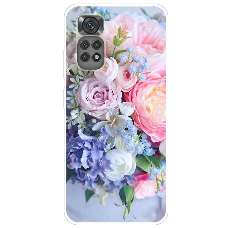 Für Xiaomi Redmi Note 11 Pro 5G 11S Globale Telefonhülle Xiomi Red mi Note11 11pro 4G Silikon-Rückseiten-Schutzhülle aus schwarzem TPU