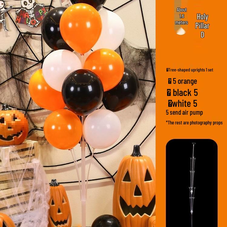 Halloween Inflatable Pumpkin & Ghost Decorations for Kindergarten & Storefront