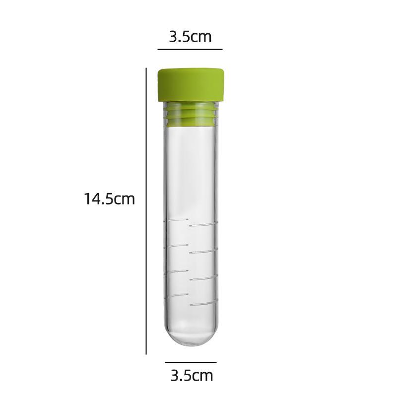 High Borosilicate High Temperature Resistant Glass Test Tube Tea Leak Household Mini Tea Leak Lazy Tea Separation Tea Brewer