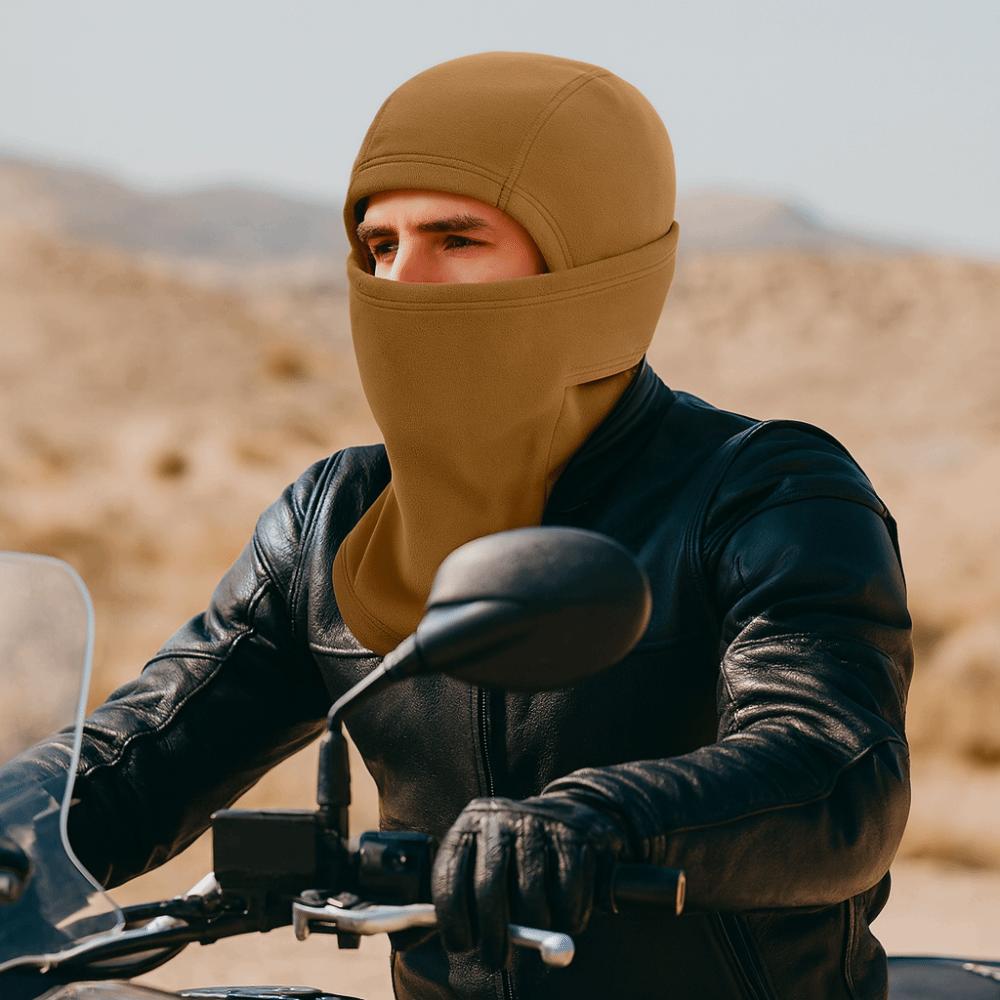 Thermal Cycling Head Cover Neck Protection Full Face Mask Breathable Balaclava Cycling Hat  Skiing