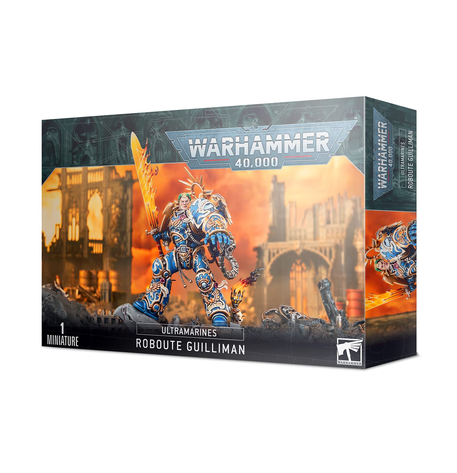 Ультрамарины Робаут Гиллиман Warhammer 40k Космические Десантники Робаут Гиллиман Warhammer 40k