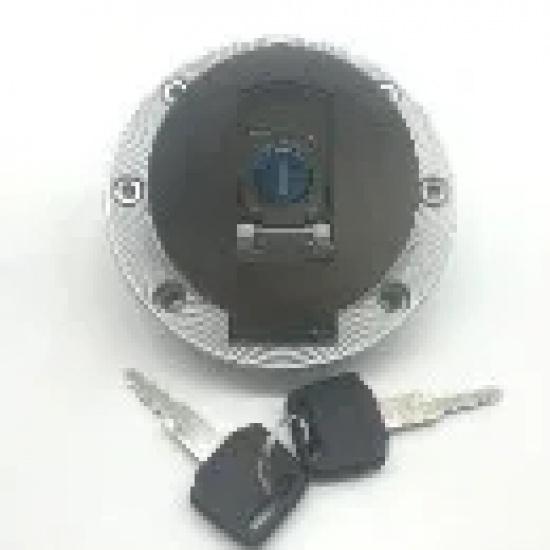 Motorcycle Aluminum Fuel Tank Gas Cap Cover W/ Key For Yamaha XJ600S Diversion 1993-2002