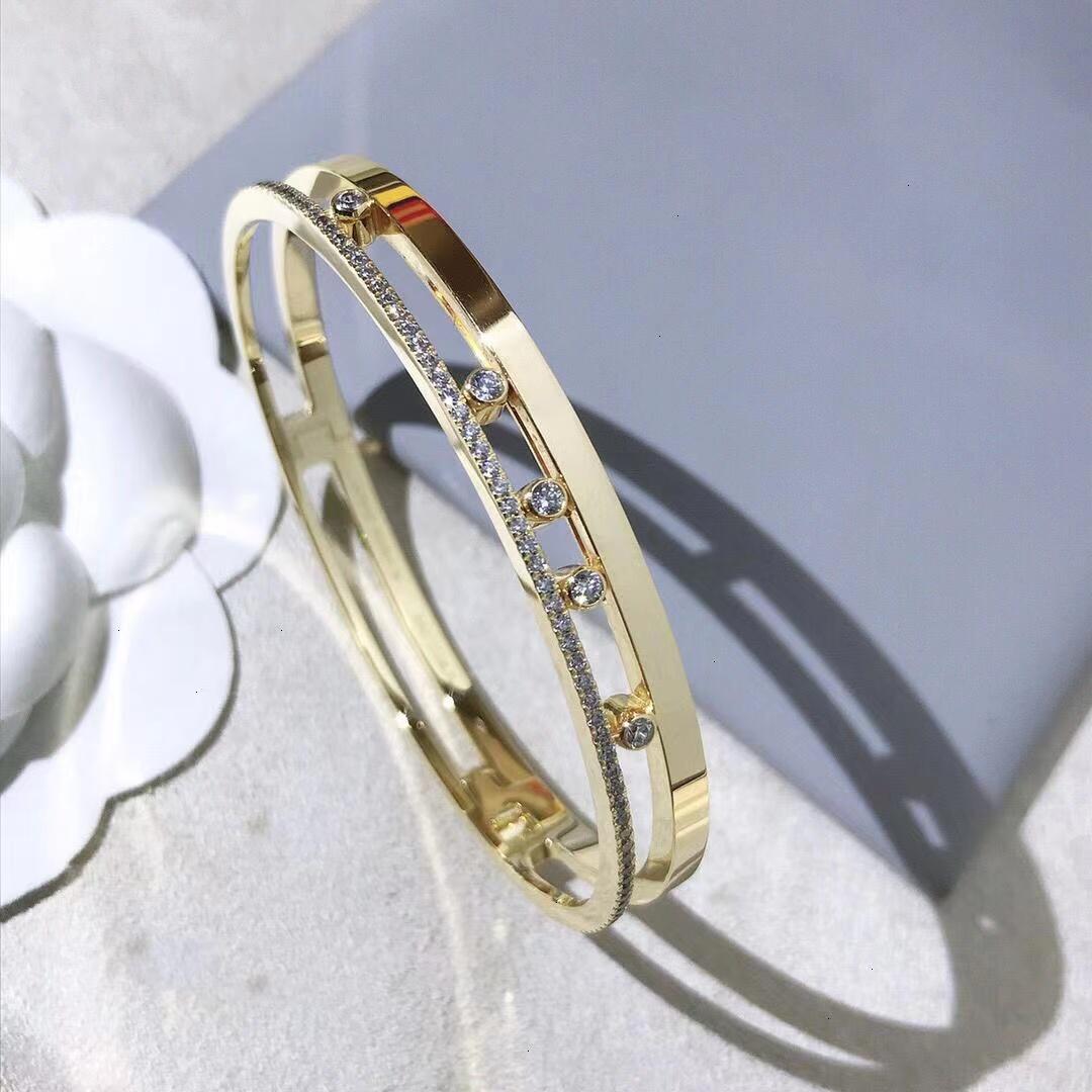 

Роскошные ювелирные изделия серии Romane S925 из серебра с бриллиантами, браслет из муассанита, женская мода, высокое качество, изысканный подарок на вечеринку no package