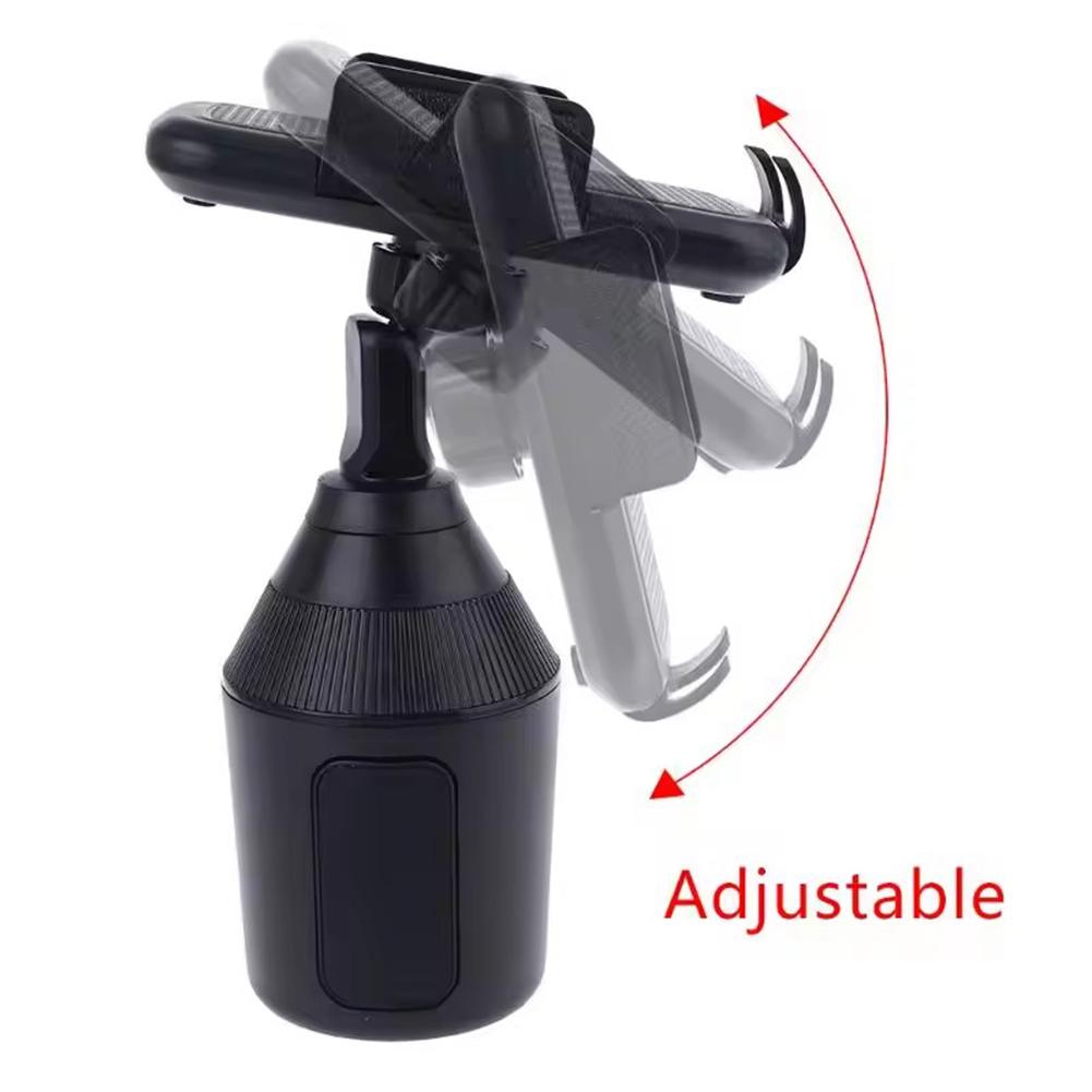 1PCS Car Cup Holder 360° Adjustable Phone Holder Universal Car Cellphone Mount Bracket Stand Cradle For Cell Phone Smartphone