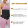 Custom Logo  Adjustable Zipper High Compression Tummy Control Double Belt Slim Latex Waist Trainer Shaper for Women