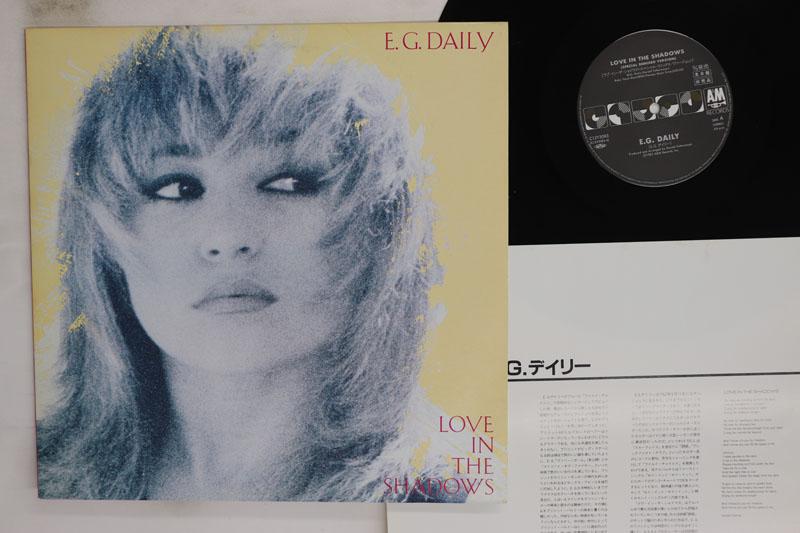 

12inch Record E.G. DAILY Love In The Shadows C12Y3083PROMO AM 1986 Japan Pop Used