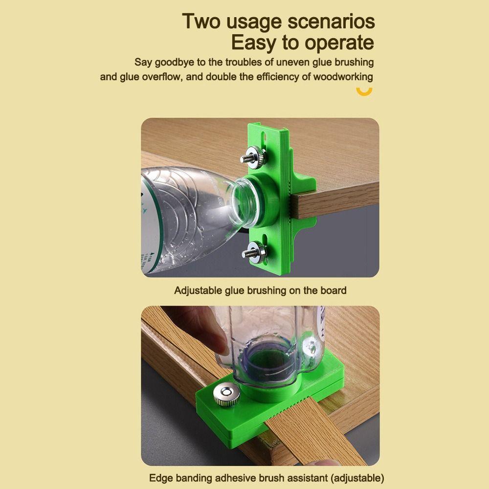 Woodworking Edge Banding Glue Applicator Adjustable Multifunctional Installation Fixture Edge Sealing Tool