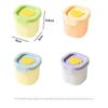 Baby food supplement box storage frozen grid silicone mold can be cooked meat mud complementary food packing box ice grid