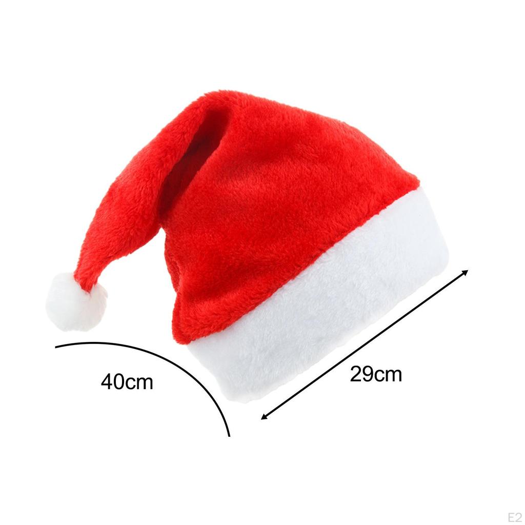 Christmas Hat Funny Hats Fancy Dress Costume Accessories Headwear Party Santa Claus for
