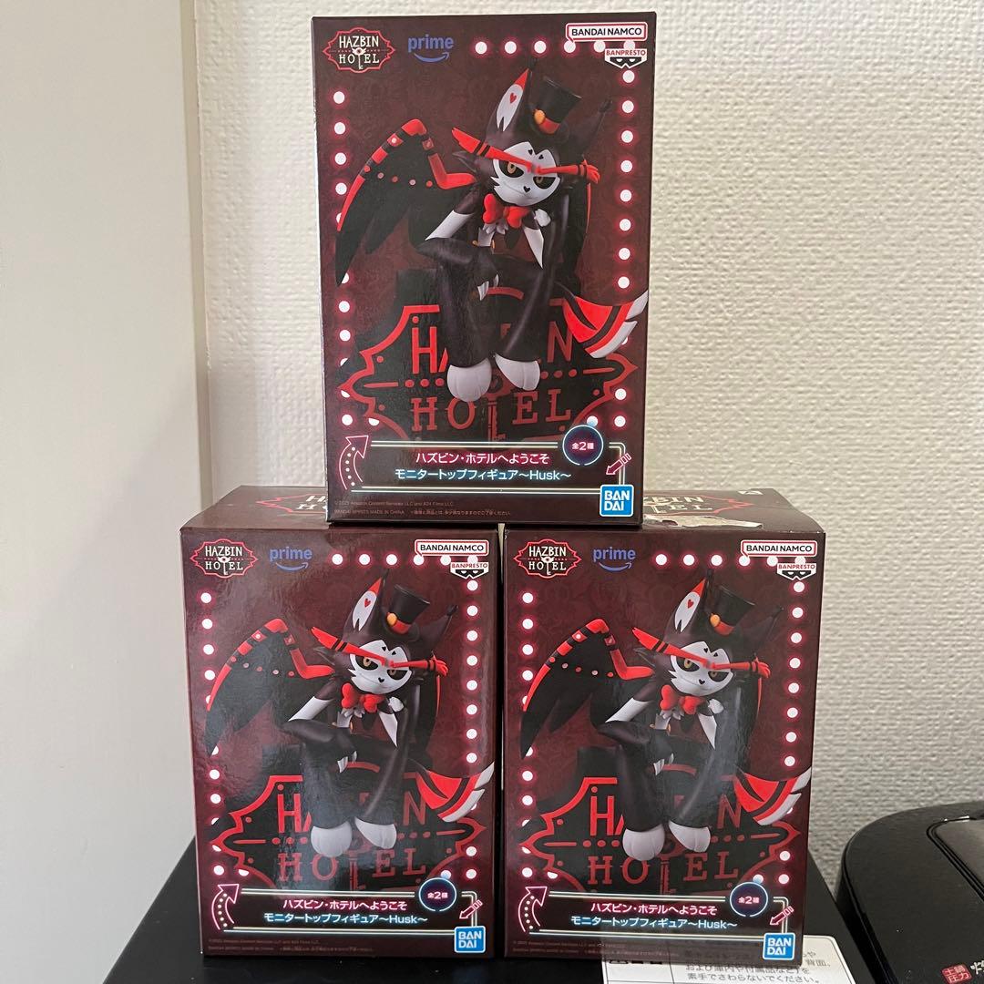 

[USED] Welcome to Hazbin Hotel Monitor Top Figure Husk Husk Three Figures