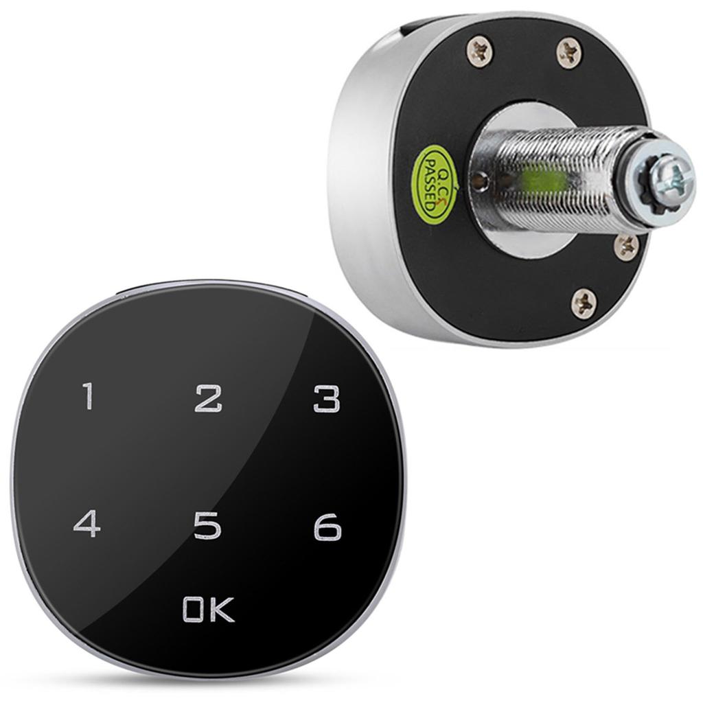 Electronic Cabinet Lock Zinc Alloy Enhanced Safety Flexible Setting Digital Password Keyless Lock