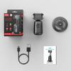 AI Auto Face Tracking Tripod Selfie Stick, 360° Rotation Phone Stand with Fill Light & Gesture Control, Bluetooth Remote for Live Vlog TikTok, No
