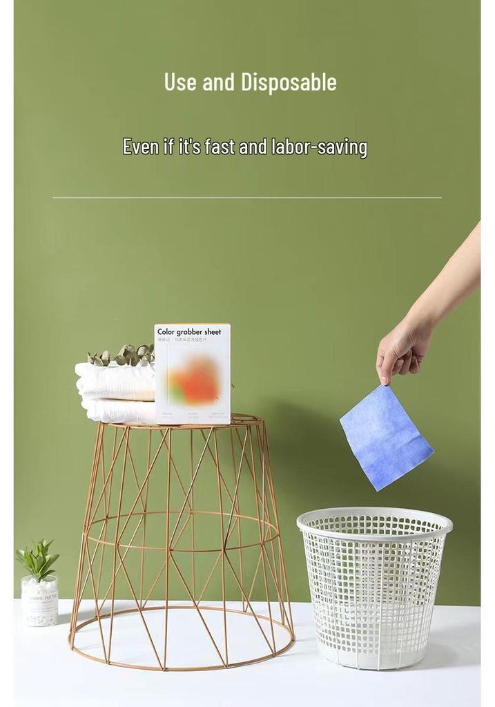 Quanri Anti-Bleeding Color Absorbing Sheets for Mixed Laundry