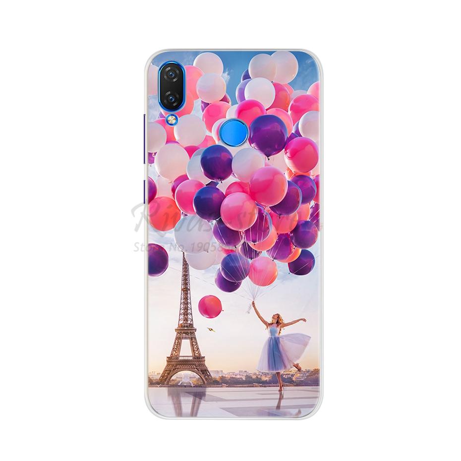 case for huawei Nova 3 3i case silicone soft TPU Back phone cover cases for Huawei Nova3 nova3i huawei nova 3 3i INE-LX2 INE-LX9