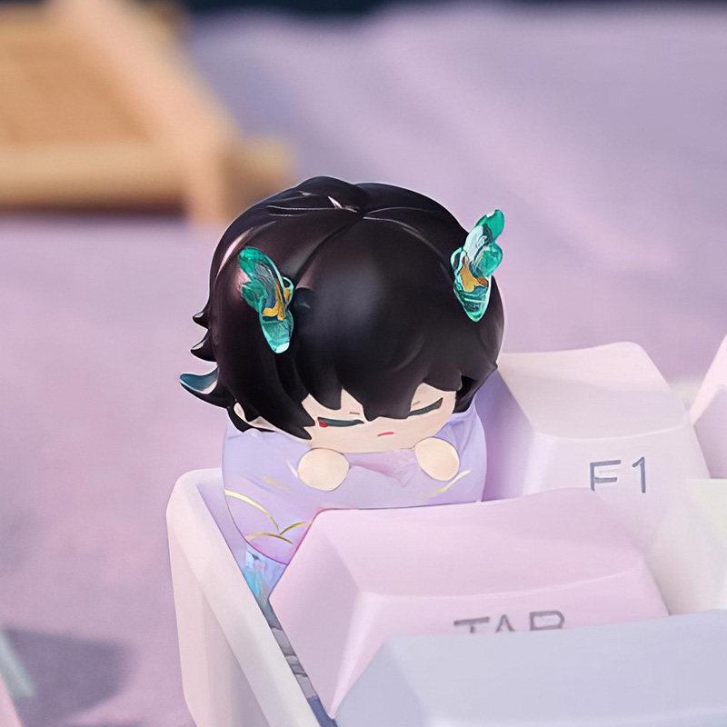 Honkai: Star Rail Fingerspitzen-Tastenkappen-Serie Mihoyo Blind Box Modell Cartoon Sammlung Heimdekoration Überraschungsgeschenk Auf Lager