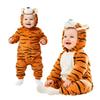 Pyjama Onesie Kostüm Verkleidung Schlafanzug Tiger Baby 90: 78-86 Cm