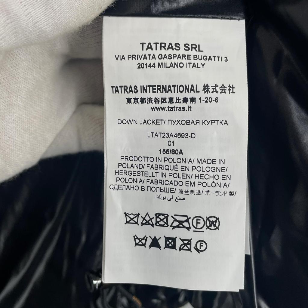 TATRAS LTAT23A4693-D one point down coat black Women 1 Babila used