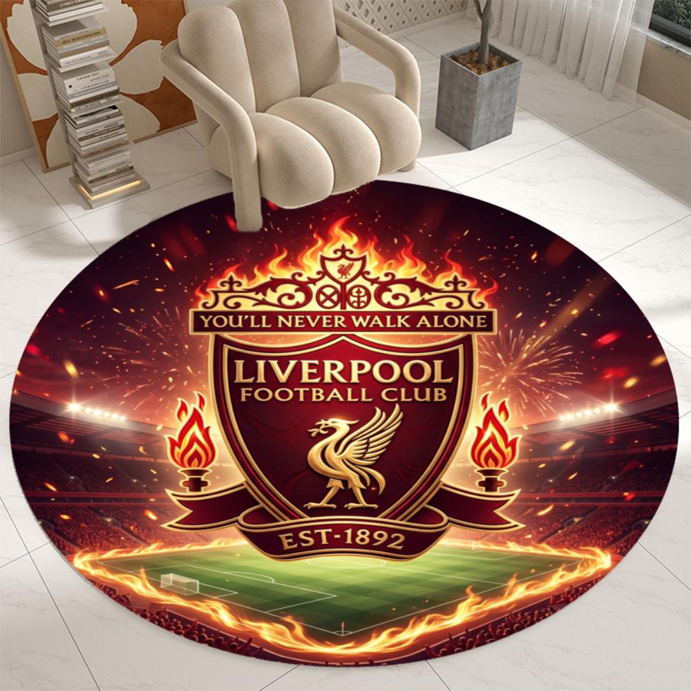 Liverpool Football Club Floor Mat Design For Hallway Decorate Room Foyer Kitchen Antislip Carpet Decorate Offices