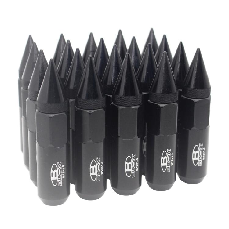 20Pcs/Set Wheels Rims Lug-Nut M12X1.25 / M12X1.5 Racing-Jdm Style Spike-Lug Nuts