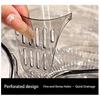 Multifunctional Sink Strainer Leftover Drain Basket Fruit and Vegetable Washing Basket Hanging Drainer Rack Kitchen Accessories