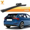 Yitong Suitable for Skoda Scala -2025 Rear Wiper Blade Natural Rubber Strip Streak Free Silent Smooth Easy Tall Durable