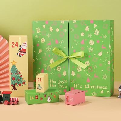 24Pcs Empty Christmas Advent Calendar Boxes 24 Days Countdown To Xmas Gift Boxes 24 Days Christmas Countdown Calendar Boxes