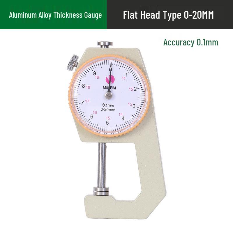 High Precision Digital Micrometer: Steel Pipe & Flat/Bent Pointed Head Thickness Gauge