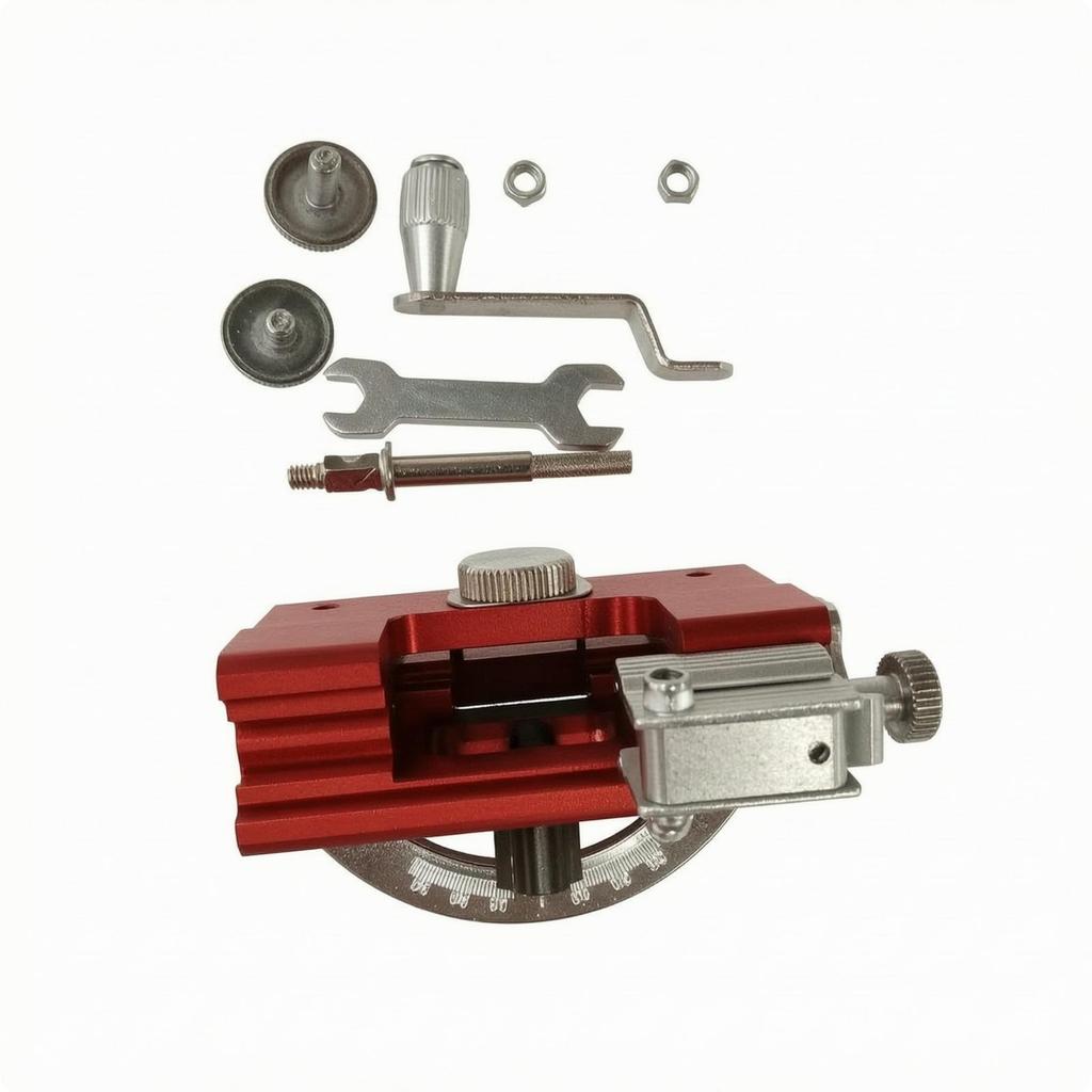 Chainsaw Chain Sharpening Tool with Angle Guide Compact for Job Site