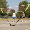 Badminton Net with Stand Easy Setup Set Minimal Space for Backyard